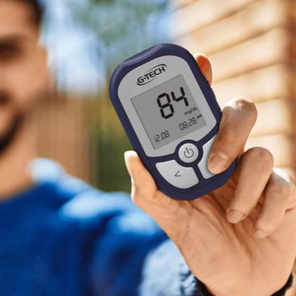 Imagem de  G-tech Vita Aparelho Para Medir Diabetes +50 TIRAS