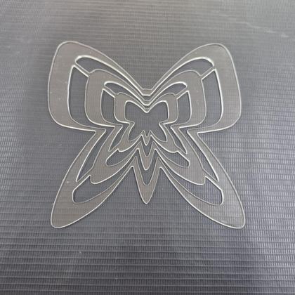 Imagem de Gabarito Borboleta Patchwork Fuxico Régua Molde Acrilico