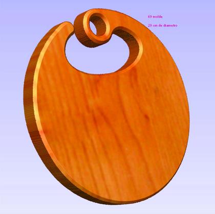 Imagem de Gabarito Guia Tupia Fabricar Petisqueira Gancho Redonda