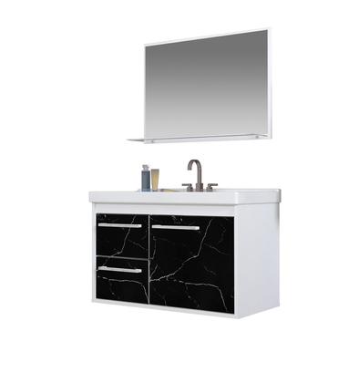 Imagem de Gabinete Banheiro Mdf com Pia Cuba - Potenza