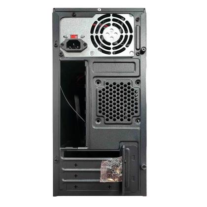 Imagem de Gabinete Bluecase BG-2001, Mid tower, Com fonte 200W, 2 USB Frontal, Micro ATX e Mini ITX, com Fonte, Sem FANs, Preto - BG-2001BX
