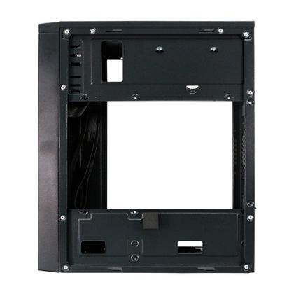 Imagem de Gabinete Bluecase BG-2001, Mid tower, Com fonte 200W, 2 USB Frontal, Micro ATX e Mini ITX, com Fonte, Sem FANs, Preto - BG-2001BX