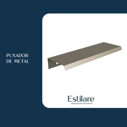 Imagem de Gabinete c/ cuba nature 110cm estilare gab4035 branco/carvalho