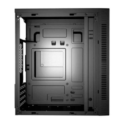 Imagem de Gabinete Clanm Kaesar MicroATX Mid Tower Compacto Vidro Temperado Preto