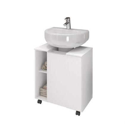 Imagem de Gabinete de Coluna 1 Porta Pequin Branco