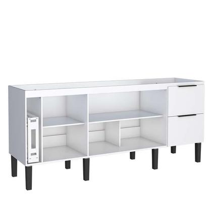 Imagem de Gabinete de Pia 200 Madeira Cisne Cozimax Branco