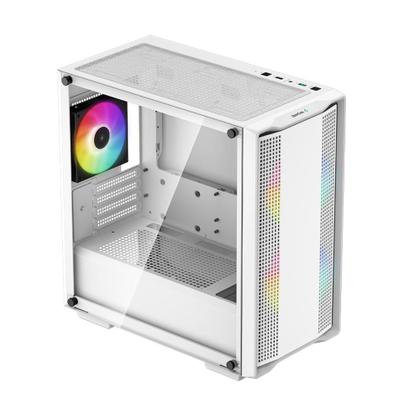 Imagem de Gabinete Deepcool Cc 360 Wh Argb Matx Mid Tower Lateral De Vidro Temperado Usb 3.0 Branco R-cc360-whapm3-g-1