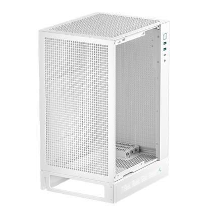 Imagem de Gabinete Deepcool Ch170 Digital Mini Itx Vertical Branco
