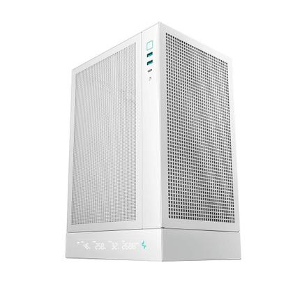 Imagem de Gabinete Deepcool Ch170 Digital Mini Itx Vertical Branco