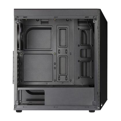 Imagem de Gabinete Gamer Aerocool Shard Preto RGB - 67989 ATX Lateral Acrílico