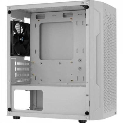 Imagem de Gabinete Gamer Aerocool Trinity Mini Branco Lateral Vidro