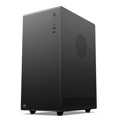 Imagem de Gabinete Gamer C3-Tech Game MT-G200BK, Mini Tower LED, ATX, Lateral em Vidro Temperado, Com 3 Ventoinhas, Preto - MT-G200BK