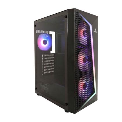 Imagem de Gabinete Gamer Concórdia Storm X360 Rgb Com Fans e Fonte 500w 80 Plus Automática