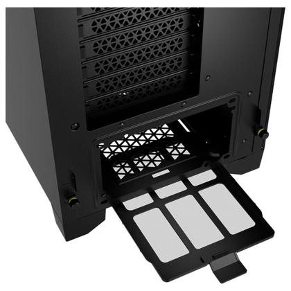 Imagem de Gabinete Gamer Corsair 3000D Airflow, Mid-Tower, ATX, Lateral em Vidro Temperado, 2x FAN, Preto - CC-9011251-WW