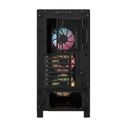 Imagem de Gabinete Gamer Corsair 4000D RS ARGB, Mid Tower, Lateral em Vidro, com 3x Fans RS ARGB, Preto - CC-9011296-WW