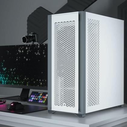 Imagem de Gabinete Gamer Corsair 7000D Airflow, Full Tower, Lateral em Vidro Temperado, 3x FANs, Branco - CC-9011219-WW