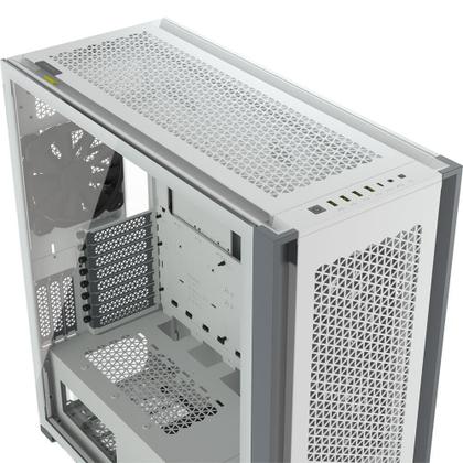Imagem de Gabinete Gamer Corsair 7000D Airflow, Full Tower, Lateral em Vidro Temperado, 3x FANs, Branco - CC-9011219-WW