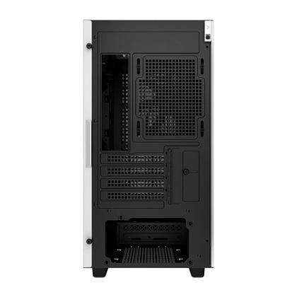 Imagem de Gabinete Gamer Deepcool CH 370, Mid Tower, M-ATX, Lateral em Vidro Temperado, Branco - R-CH370-WHNAM1-G-1