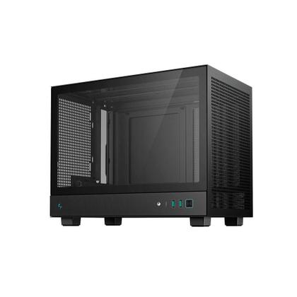 Imagem de Gabinete Gamer Deepcool Ch160 Vidro Temperado Mini Itx Preto