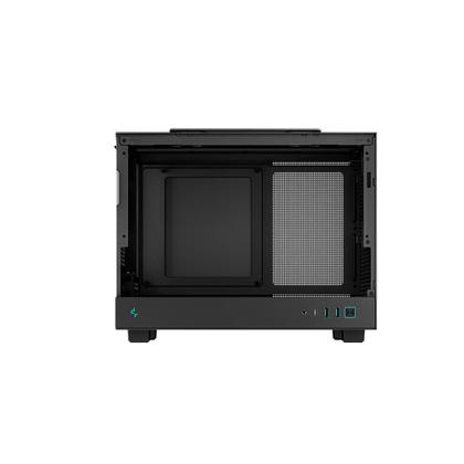 Imagem de Gabinete Gamer Deepcool Ch160 Vidro Temperado Mini Itx Preto