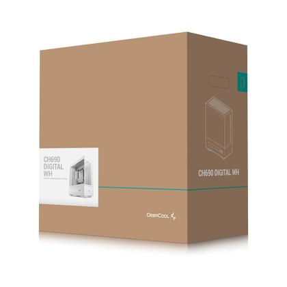 Imagem de Gabinete Gamer DeepCool CH690 Digital Mid Tower Branco