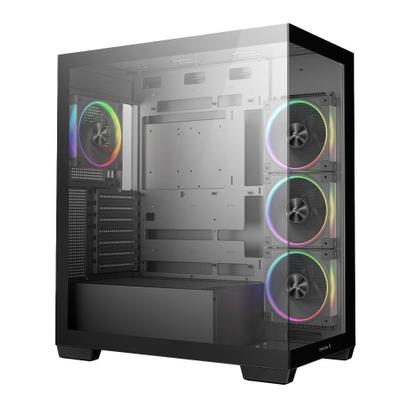 Imagem de Gabinete Gamer DeepCool Mid Tower CG580 4F V2 Com Fans Preto