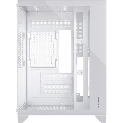 Imagem de Gabinete Gamer Fortrek Clarity Branco Lateral Vidro