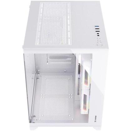 Imagem de Gabinete Gamer Fortrek Clarity Branco Lateral Vidro
