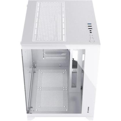 Imagem de Gabinete Gamer Fortrek Clarity Branco Lateral Vidro
