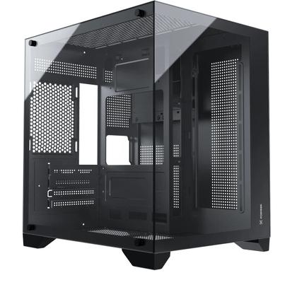 Imagem de Gabinete Gamer Fortrek Clarity Preto Lateral Vidro