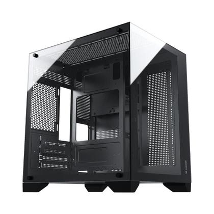 Imagem de Gabinete Gamer Fortrek Clarity Preto Lateral Vidro