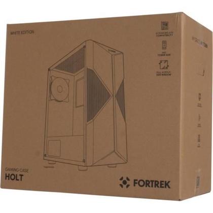 Imagem de Gabinete Gamer Fortrek Holt Mid Tower RGB Branco