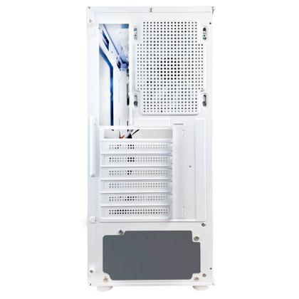 Imagem de Gabinete Gamer Hayom, GB1793, Vidro Temperado, 3x Fans RGB, USB 3.0, Micro-ATX, Mini-ITX - Branco