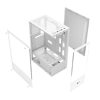 Imagem de Gabinete Gamer Hayom, GB1793, Vidro Temperado, 3x Fans RGB, USB 3.0, Micro-ATX, Mini-ITX - Branco