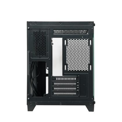 Imagem de Gabinete Gamer Husky Dome 210, Mini Tower, M-ATX, Lateral e Frontal em Vidro, Sem FANs, Preto - HGN210PT