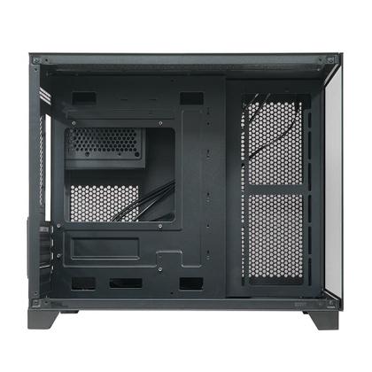 Imagem de Gabinete Gamer Husky Dome 210, Mini Tower, M-ATX, Lateral e Frontal em Vidro, Sem FANs, Preto - HGN210PT