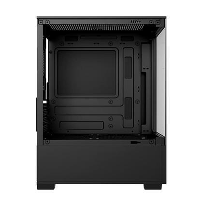 Imagem de Gabinete Gamer Hyrax HGB310, Mini Tower, M-ATX, Frontal e Lateral em Vidro Temperado, Sem FANs, Preto - HGB310B