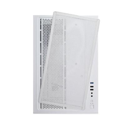 Imagem de Gabinete Gamer K-MEX Ghost Shark, Aquario, Mid Tower, Vidro Temperado, ATX, Sem Fonte, Sem Fan, Branco