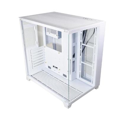 Imagem de Gabinete Gamer K-MEX Ghost Shark, Aquario, Mid Tower, Vidro Temperado, ATX, Sem Fonte, Sem Fan, Branco