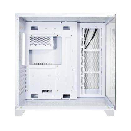 Imagem de Gabinete Gamer K-MEX Ghost Shark, Aquario, Mid Tower, Vidro Temperado, ATX, Sem Fonte, Sem Fan, Branco