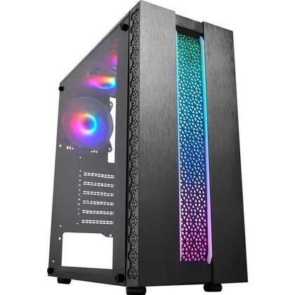 Imagem de Gabinete Gamer K-Mex KRATOS, Sem Cooler, Sem Fonte CG-42TP