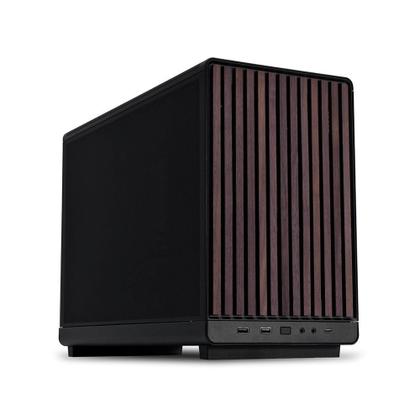 Imagem de Gabinete Gamer Lian Li A3 Micro Atx Wood Edition Preto