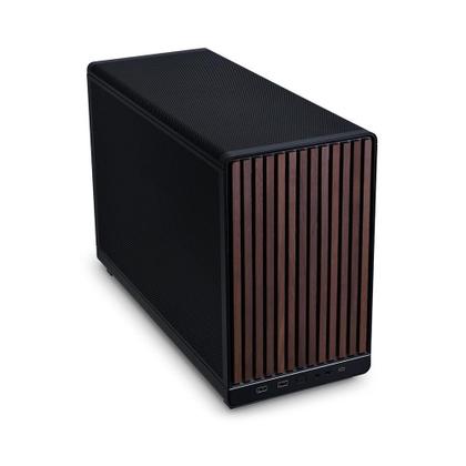 Imagem de Gabinete Gamer Lian Li A3 Micro Atx Wood Edition Preto