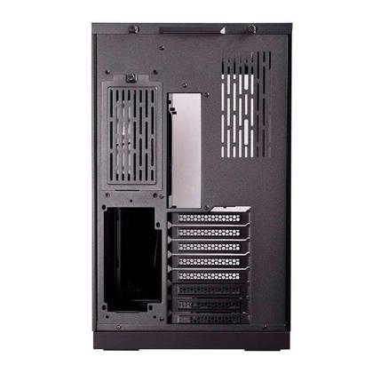Imagem de Gabinete Gamer Lian Li Dynamic Mid Tower Vidro Temperado Black Sem Fonte Sem Fan PC-O11 DX
