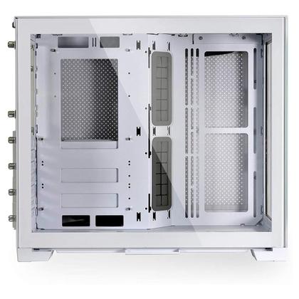 Imagem de Gabinete Gamer Lian Li Dynamic Mini-S 011, PC Tower, ATX, Lateral em Vidro Temperado, Branco Neve - O11DMINI-S