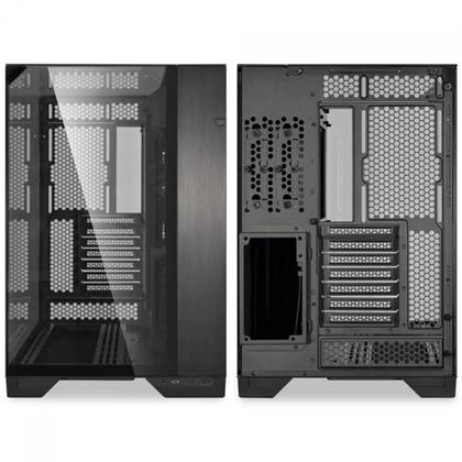 Imagem de Gabinete Gamer Lian Li O11 Vision Mid Tower Vidro Temperado E-ATX Black Sem Fonte Sem Fan O11VX BLACK