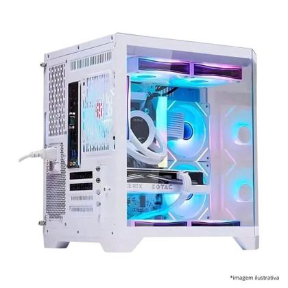 Imagem de Gabinete gamer Liketec Impossible Snow sem fan