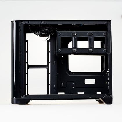 Imagem de Gabinete Gamer Liketec Madness, Mini Tower, M-ATX, Lateral e Frontal em Vidro Temperado, Sem FANs, Preto - LC-CB3X2-MADNESS-2072