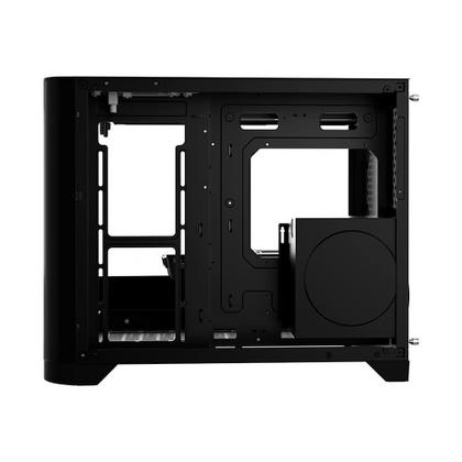 Imagem de Gabinete Gamer Liketec Madness, Mini Tower, M-ATX, Lateral e Frontal em Vidro Temperado, Sem FANs, Preto - LC-CB3X2-MADNESS-2072