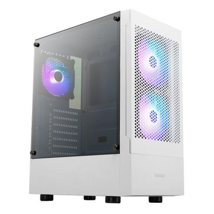Imagem de Gabinete gamer mid tower 3 fans sem fonte talos e3 mesh branco gamdias